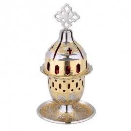 Καντήλι Δίχρωμο Σκαλιστό