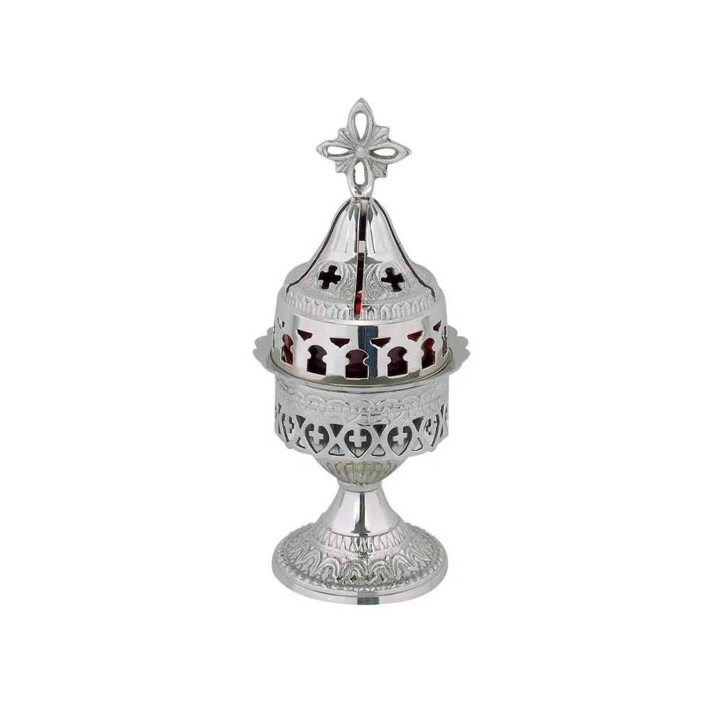 Καντήλι Επινικελωμένο Σκαλιστό