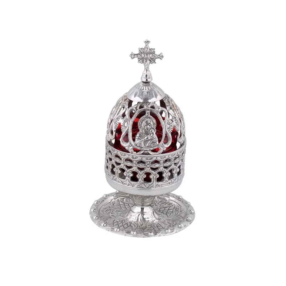 Καντήλι Επινικελωμένο Σκαλιστό