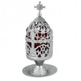 Καντήλι Επινικελωμένο Σκαλιστό