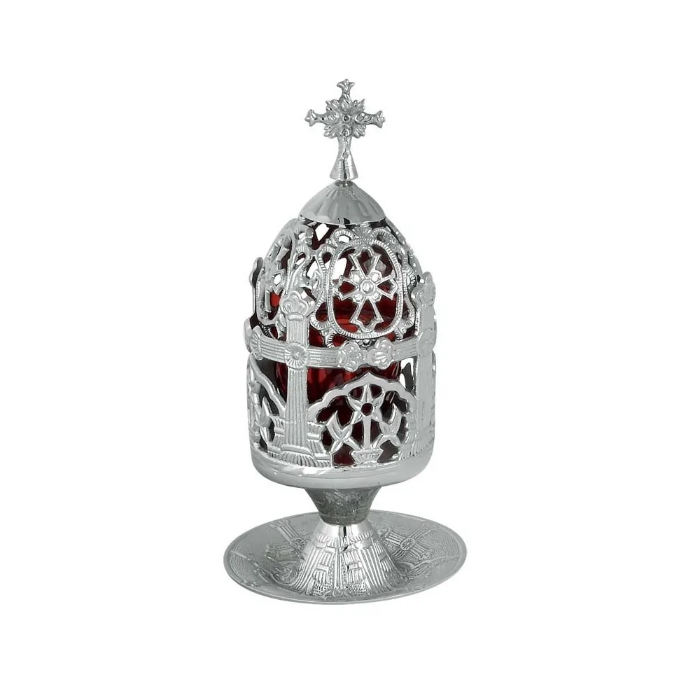 Καντήλι Επινικελωμένο Σκαλιστό