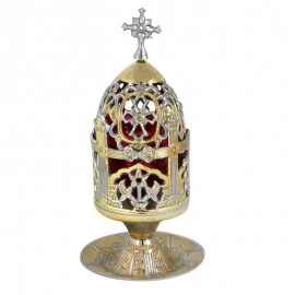 Καντήλι Δίχρωμο Σκαλιστό