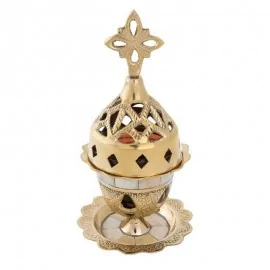 Καντήλι Μπρούτζινο Με Φίλντισι