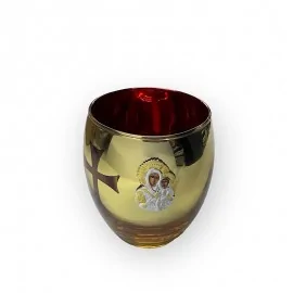 Χρυσό Γυάλινο Καντήλι