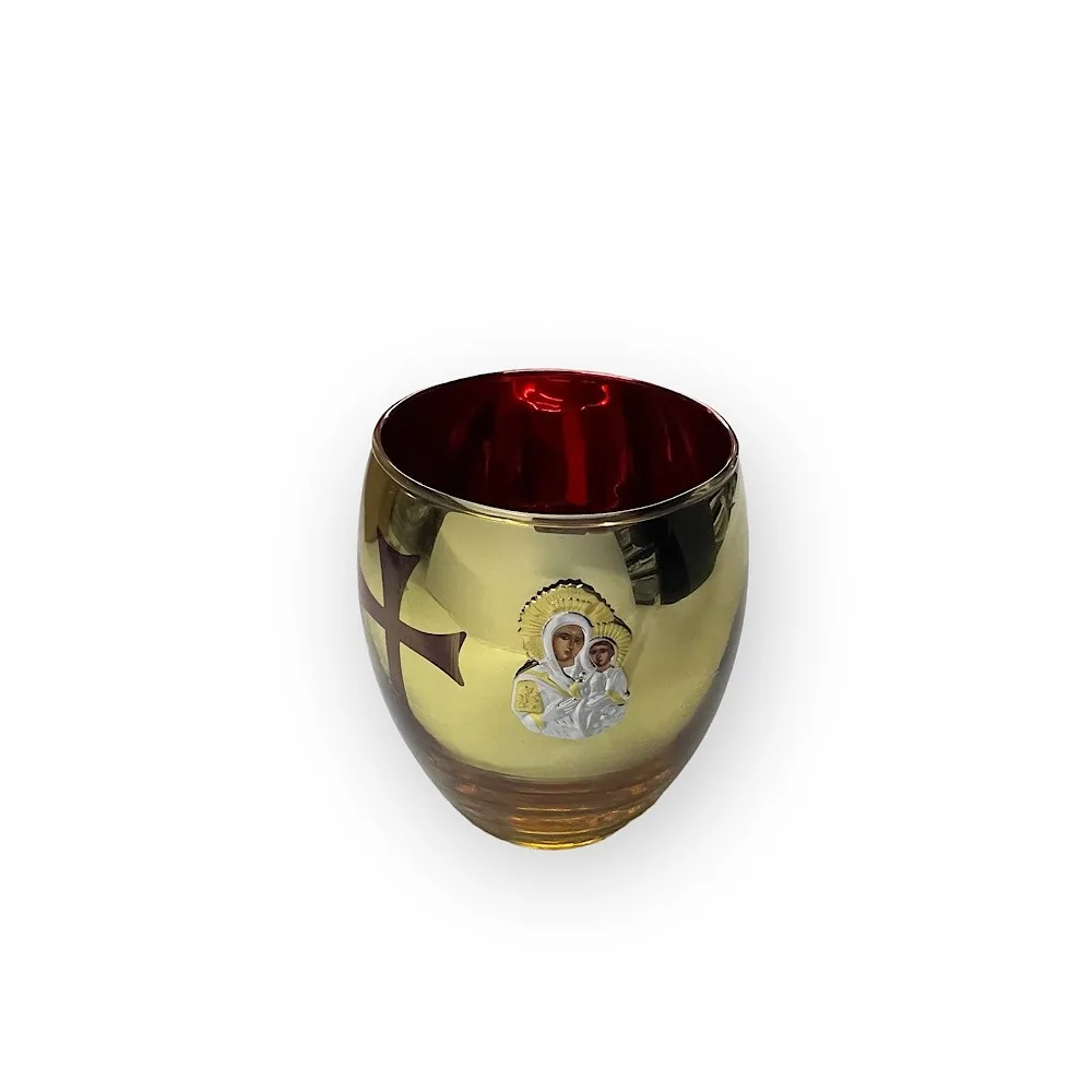 Χρυσό Γυάλινο Καντήλι