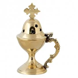 Θυμιατό Μπρούτζινο Λείο