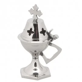 Θυμιατό Επινικελωμένο Λείο