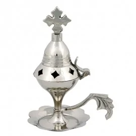 Θυμιατό Επινικελωμένο Λείο