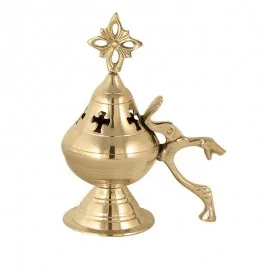 Θυμιατό Μπρούτζινο Λείο