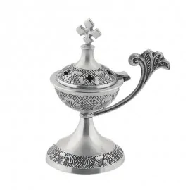 Θυμιατό Επινικελωμένο Σκαλιστό