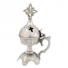 Θυμιατό Επινικελωμένο Σκαλιστό