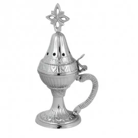 Θυμιατό Επινικελωμένο Σκαλιστό