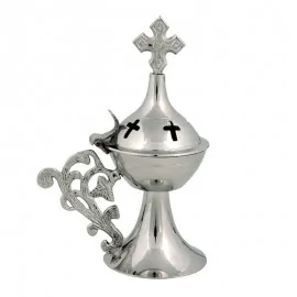 Θυμιατό Επινικελωμένο Λείο