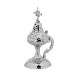 Θυμιατό Επινικελωμένο Σκαλιστό