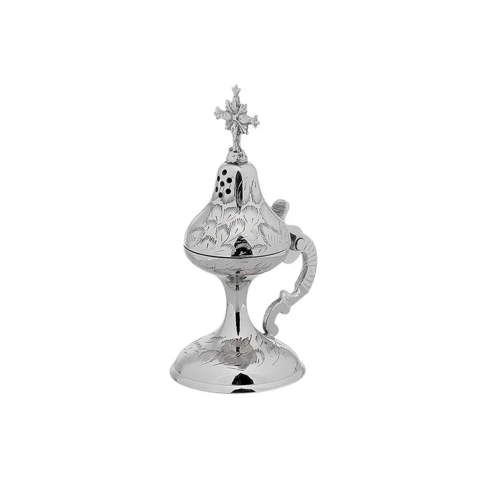 Θυμιατό Επινικελωμένο Σκαλιστό