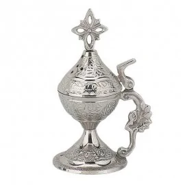 Θυμιατό Επινικελωμένο Σκαλιστό