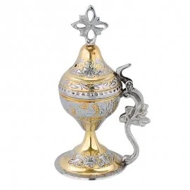 Θυμιατό Δίχρωμο Σκαλιστό