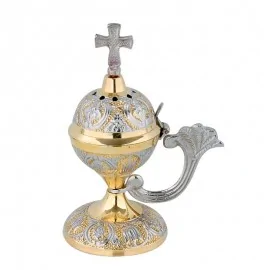 Θυμιατό Δίχρωμο Σκαλιστό