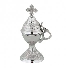 Θυμιατό Επινικελωμένο Σκαλιστό