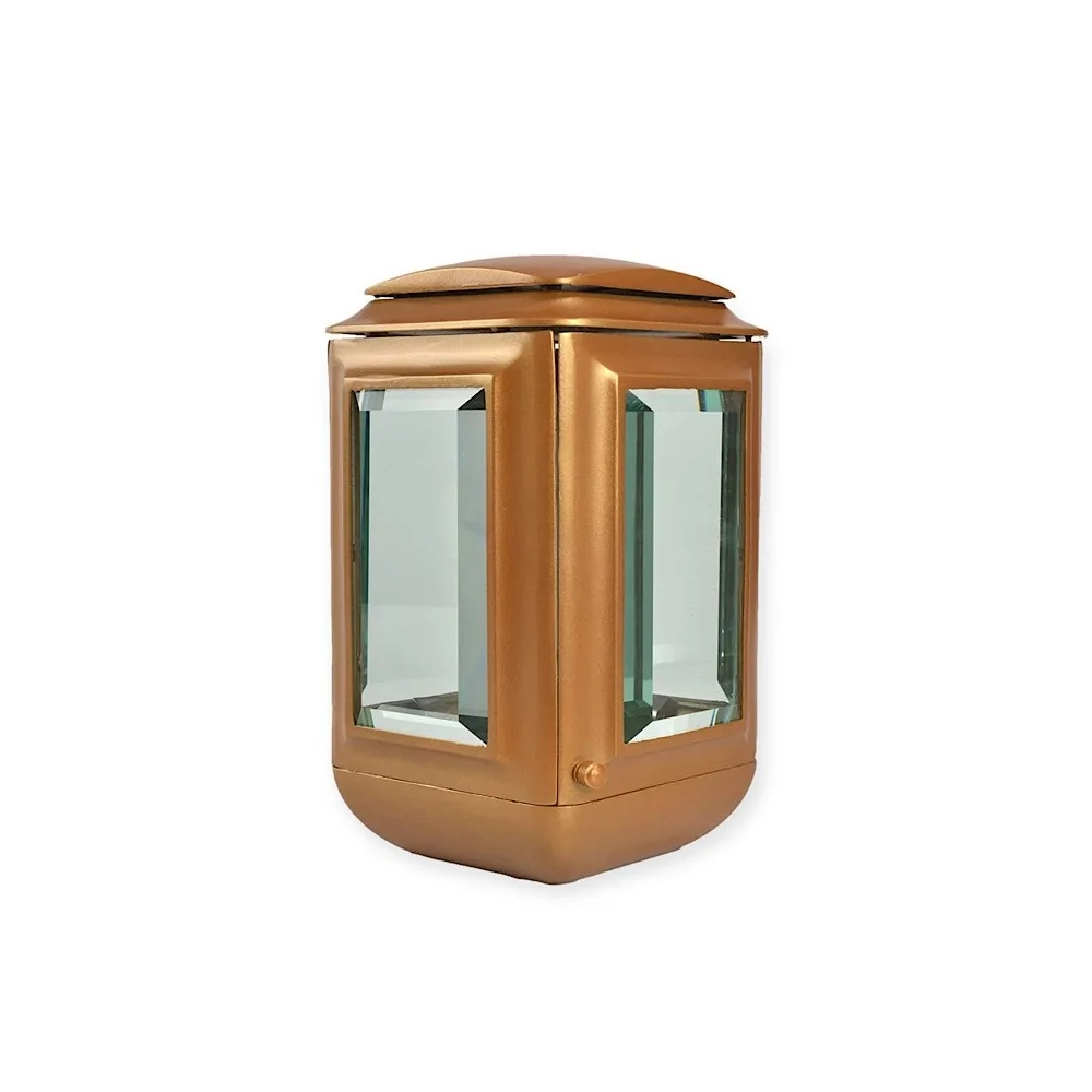 Καντήλι Τετράγωνο Μπρονζέ