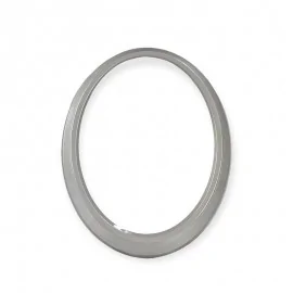 Κορνίζα Λεία Οβάλ Νίκελ Ματ