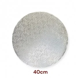 Δίσκος Ασημί Στρογγυλός 40cm