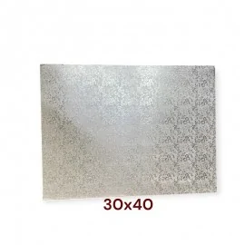 Δίσκος Ασημί 30cm x 40cm