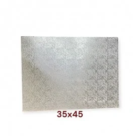 Δίσκος Ασημί 35cm x 45cm