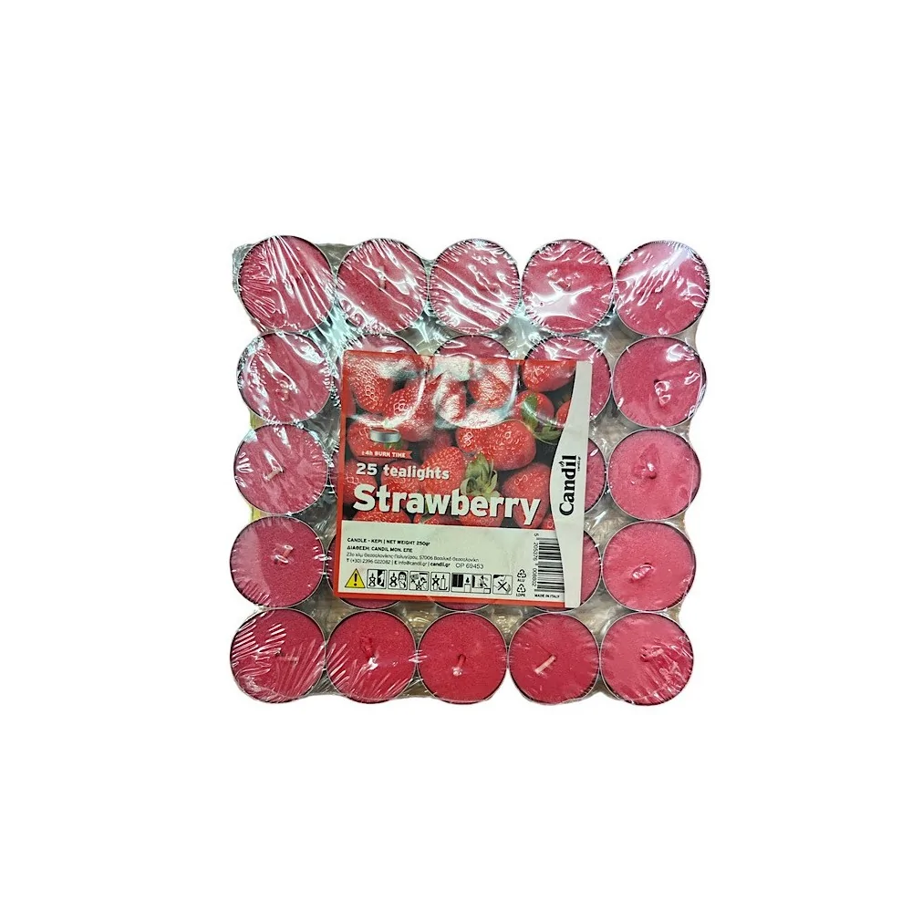 Ρεσώ Κεριά με Άρωμα Φράουλας