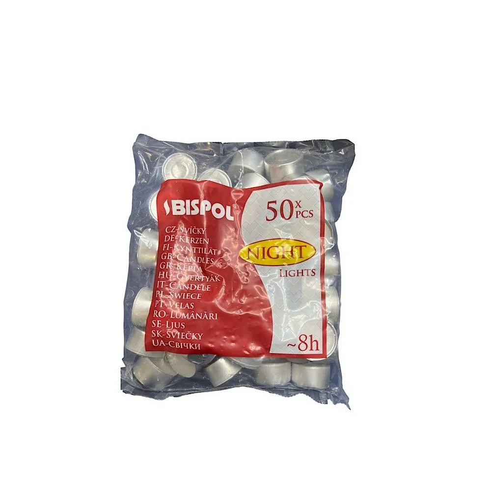 Ρεσώ Κεριά 8ωρα (50 Τμχ)